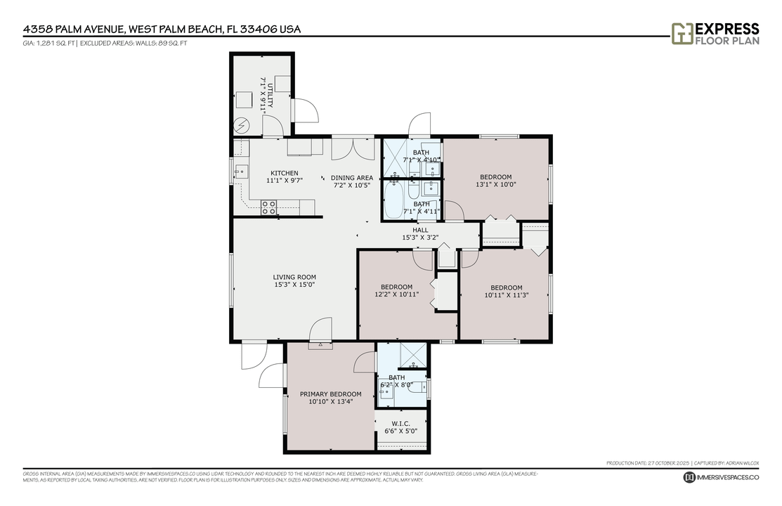 For Sale: $550,000 (4 beds, 3 baths, 1339 Square Feet)