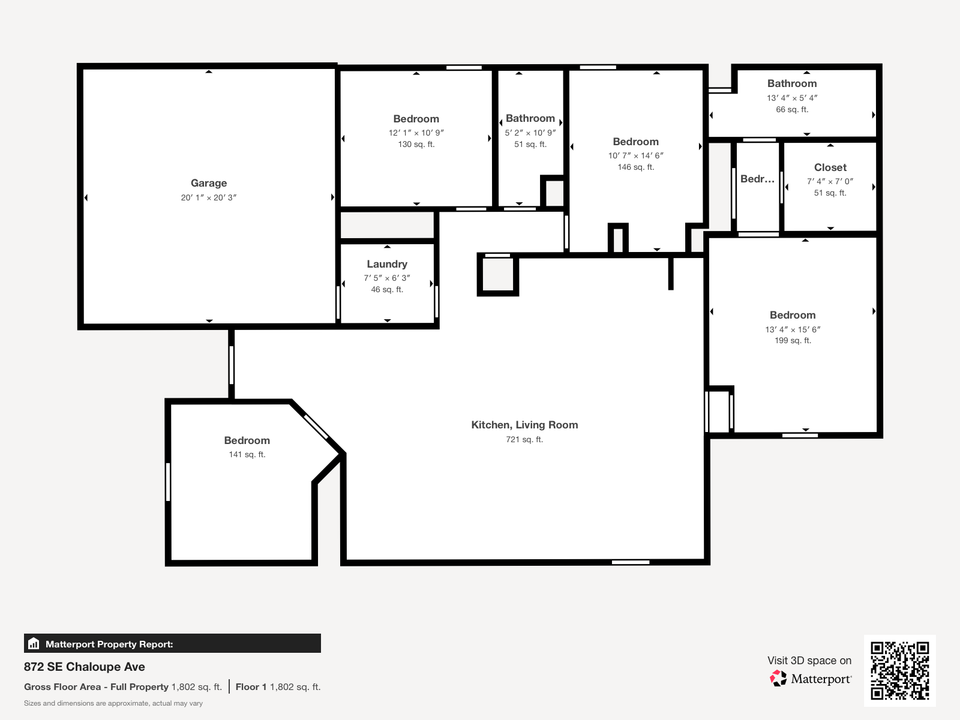 Под контрактом: $335,000 (4 спален, 2 ванн, 1821 Квадратных фут)