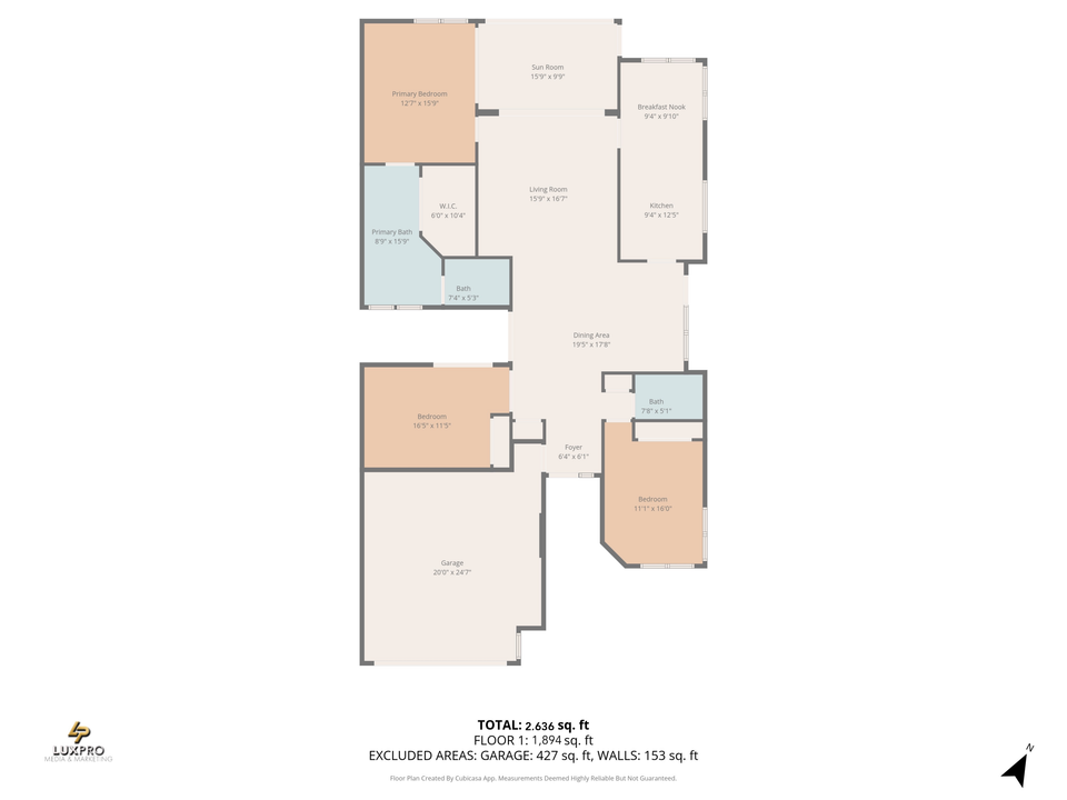 For Sale: $475,000 (3 beds, 2 baths, 1894 Square Feet)