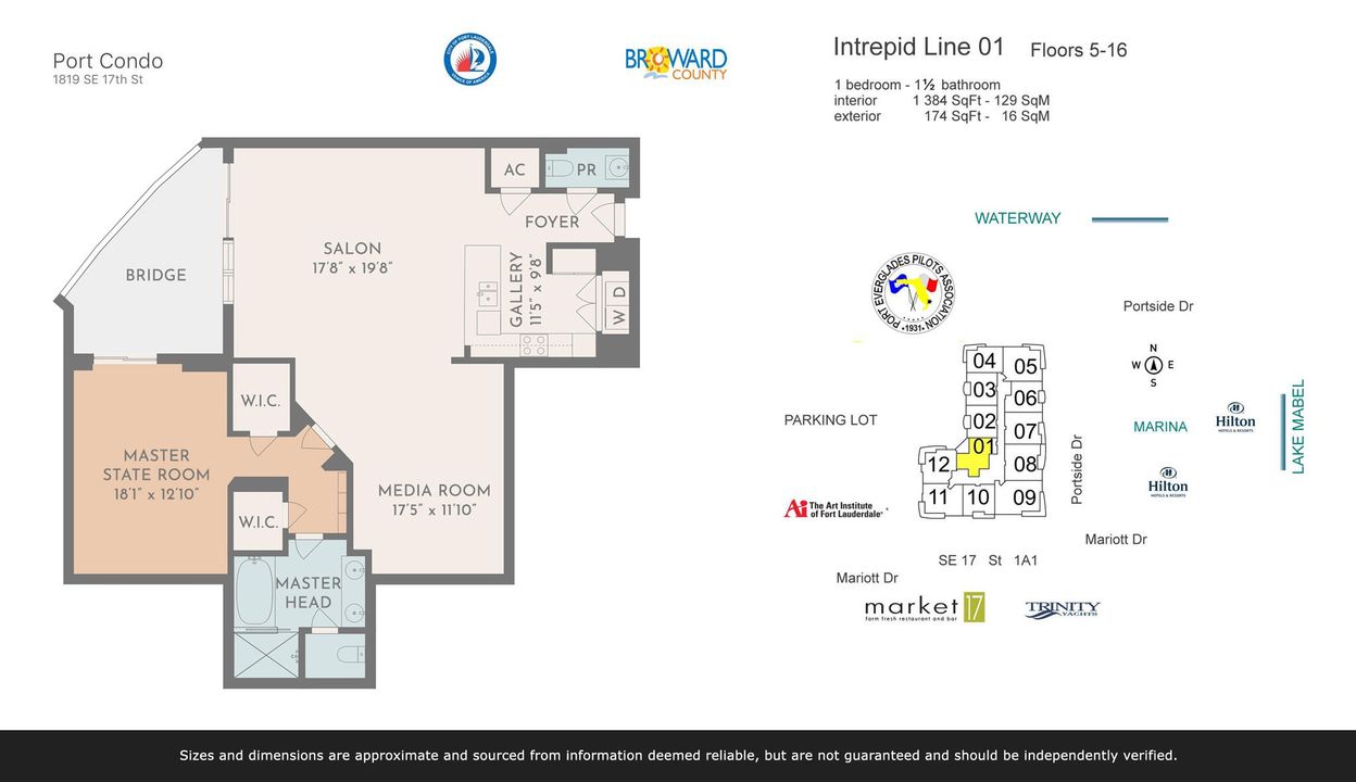 For Sale: $549,500 (1 beds, 1 baths, 1384 Square Feet)