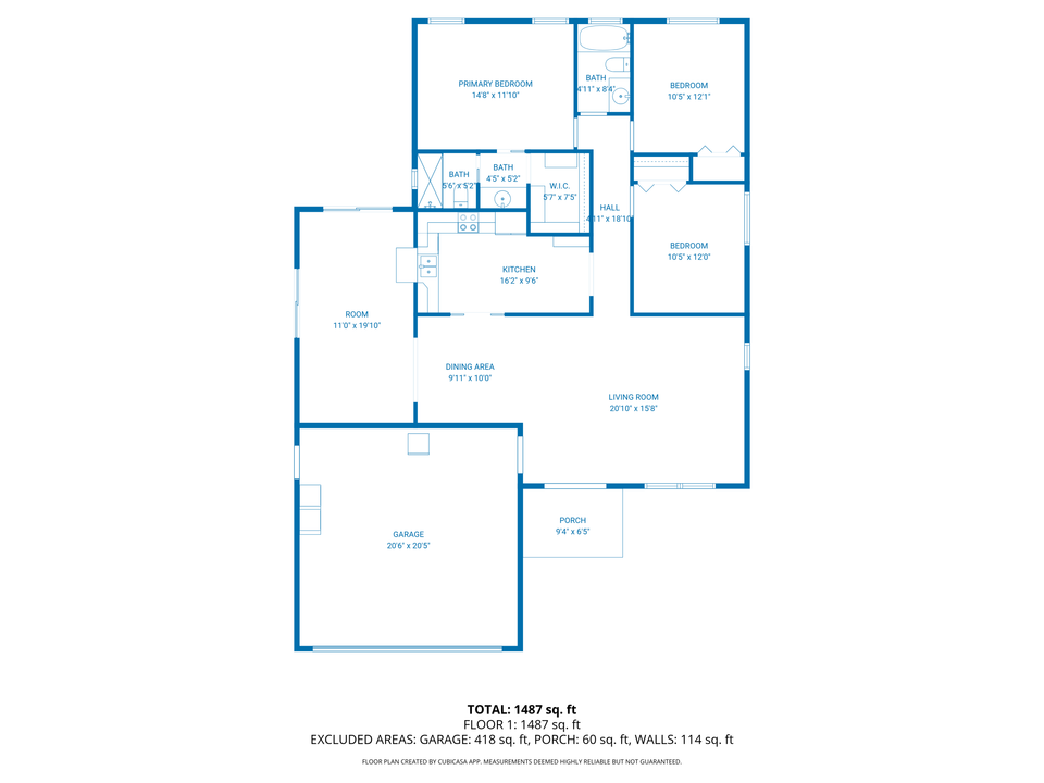 Activo con contrato: $465,000 (3 camas, 2 baños, 1672 Pies cuadrados)