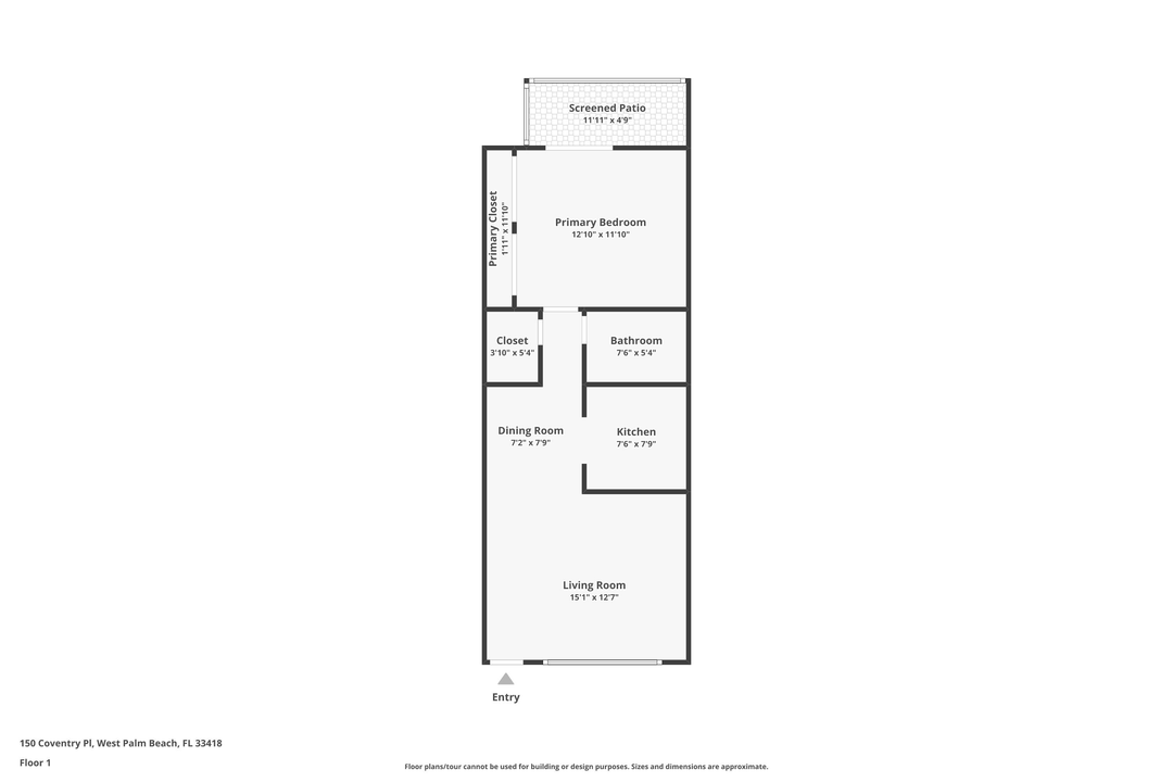 For Sale: $70,000 (1 beds, 1 baths, 570 Square Feet)