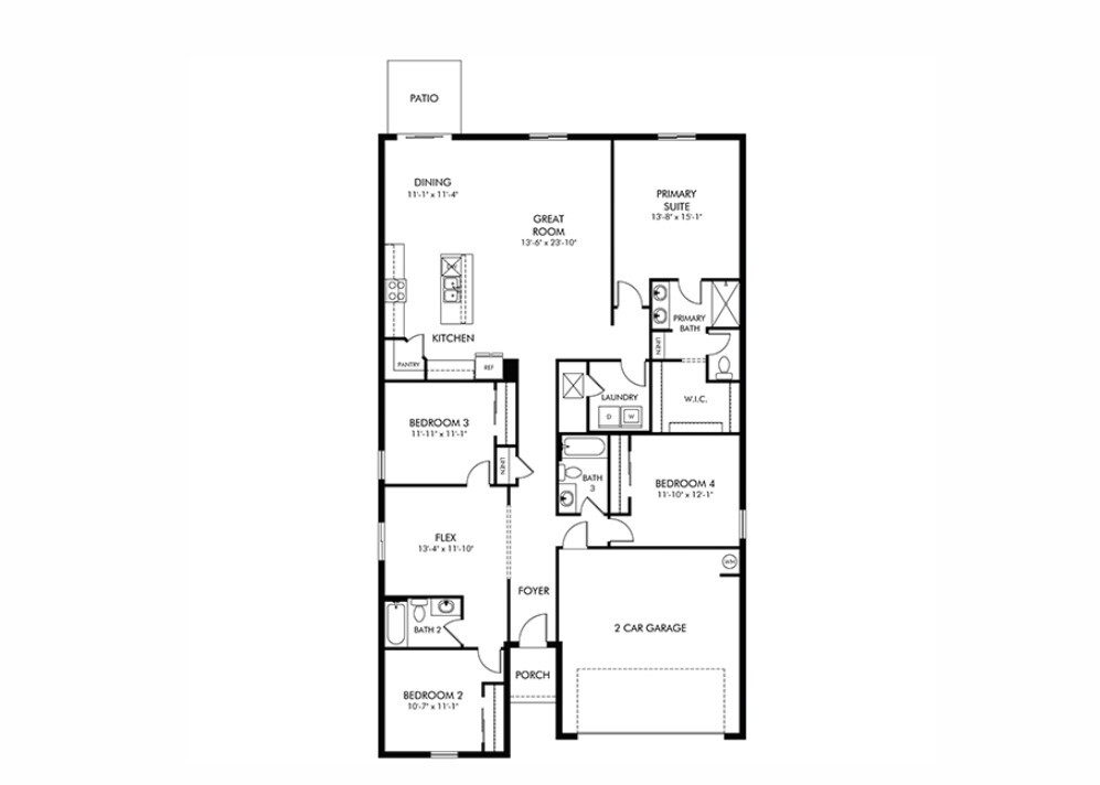 Active With Contract: $411,090 (4 beds, 3 baths, 2193 Square Feet)