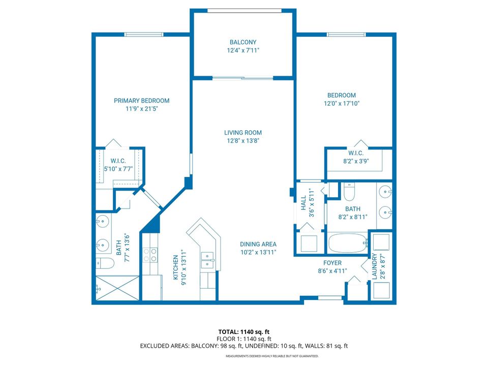 For Rent: $2,500 (2 beds, 2 baths, 1137 Square Feet)
