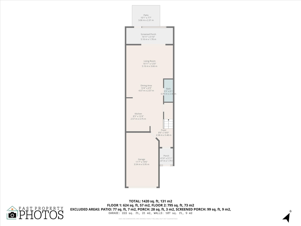 待售: $385,000 (2 贝兹, 2 浴室, 1420 平方英尺)
