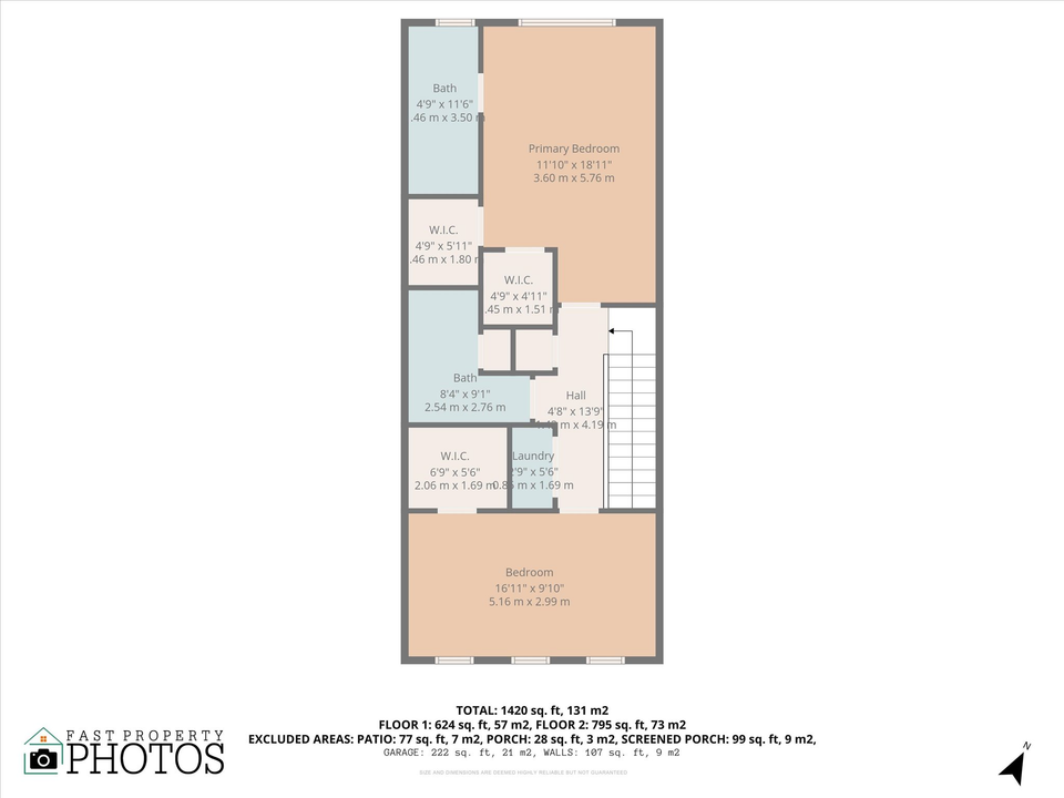 待售: $385,000 (2 贝兹, 2 浴室, 1420 平方英尺)