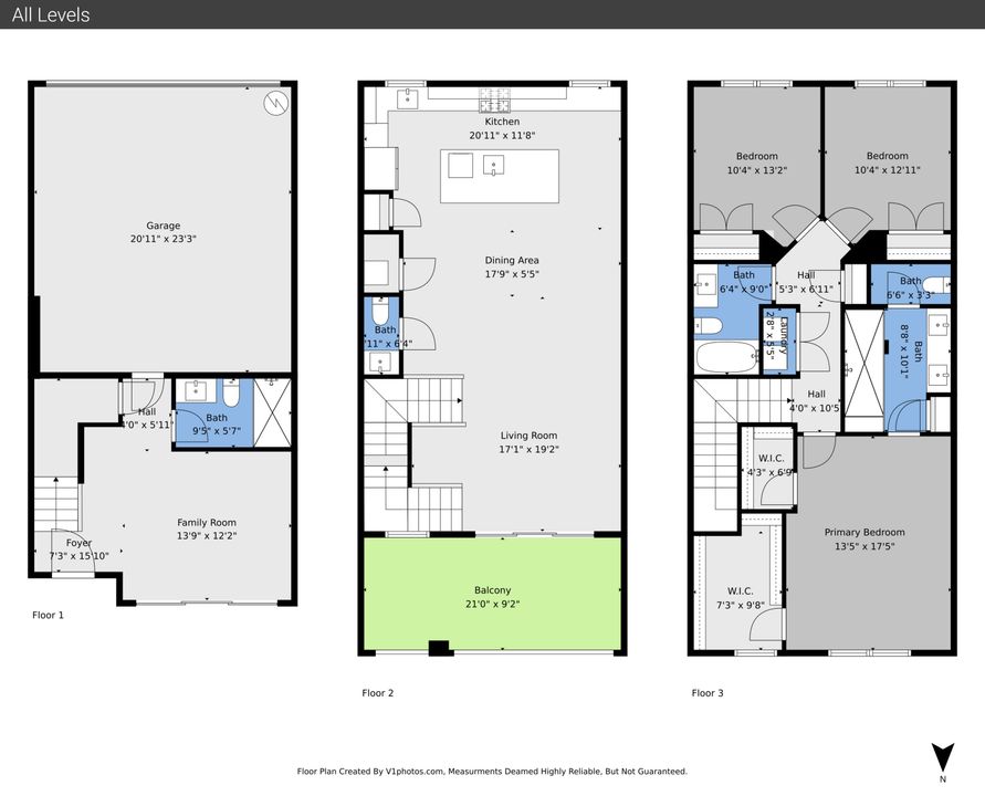 En Venta: $890,000 (3 camas, 3 baños, 2252 Pies cuadrados)