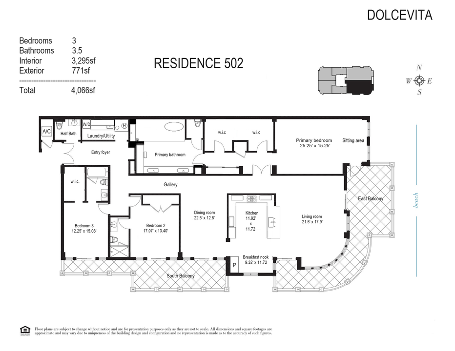 En Venta: $3,945,000 (3 camas, 3 baños, 3295 Pies cuadrados)