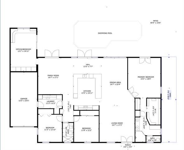 En Venta: $2,700,000 (3 camas, 2 baños, 2735 Pies cuadrados)