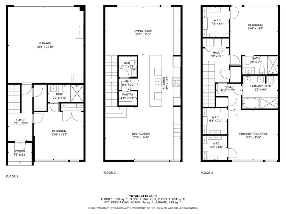 For Sale: $1,290,000 (3 beds, 3 baths, 2233 Square Feet)