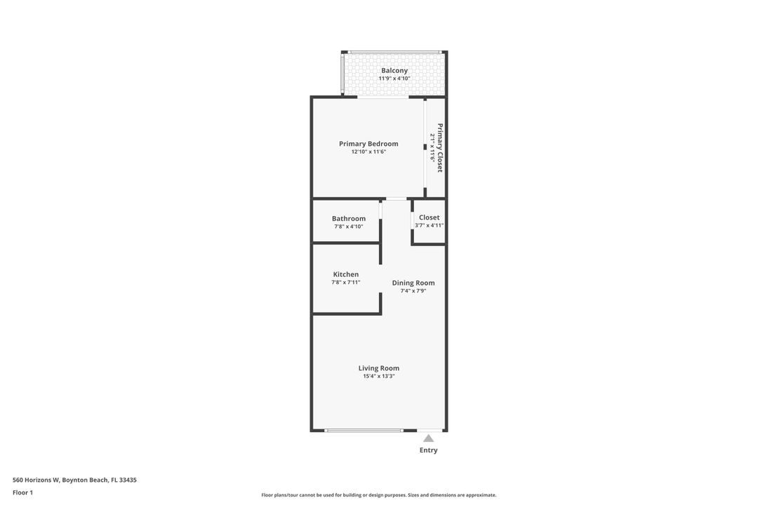 Active With Contract: $120,000 (1 beds, 1 baths, 570 Square Feet)