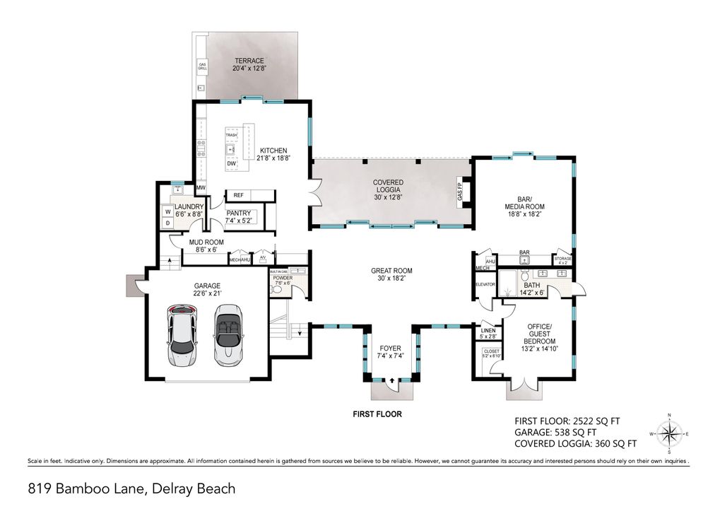 For Sale: $6,890,000 (5 beds, 5 baths, 5260 Square Feet)