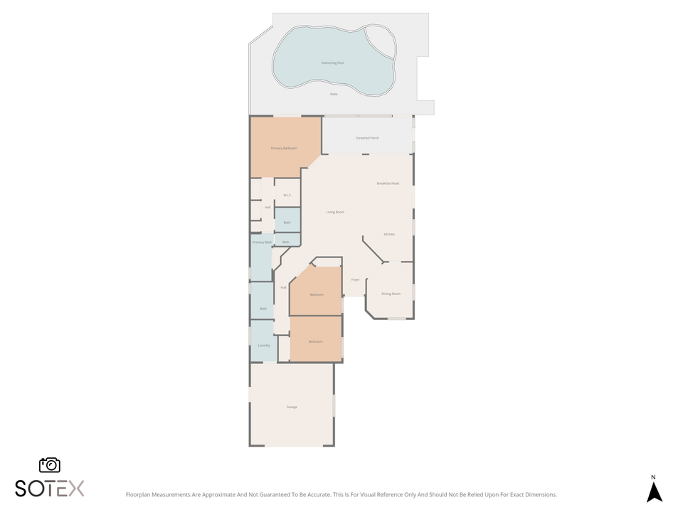 Activo con contrato: $990,000 (3 camas, 2 baños, 2028 Pies cuadrados)