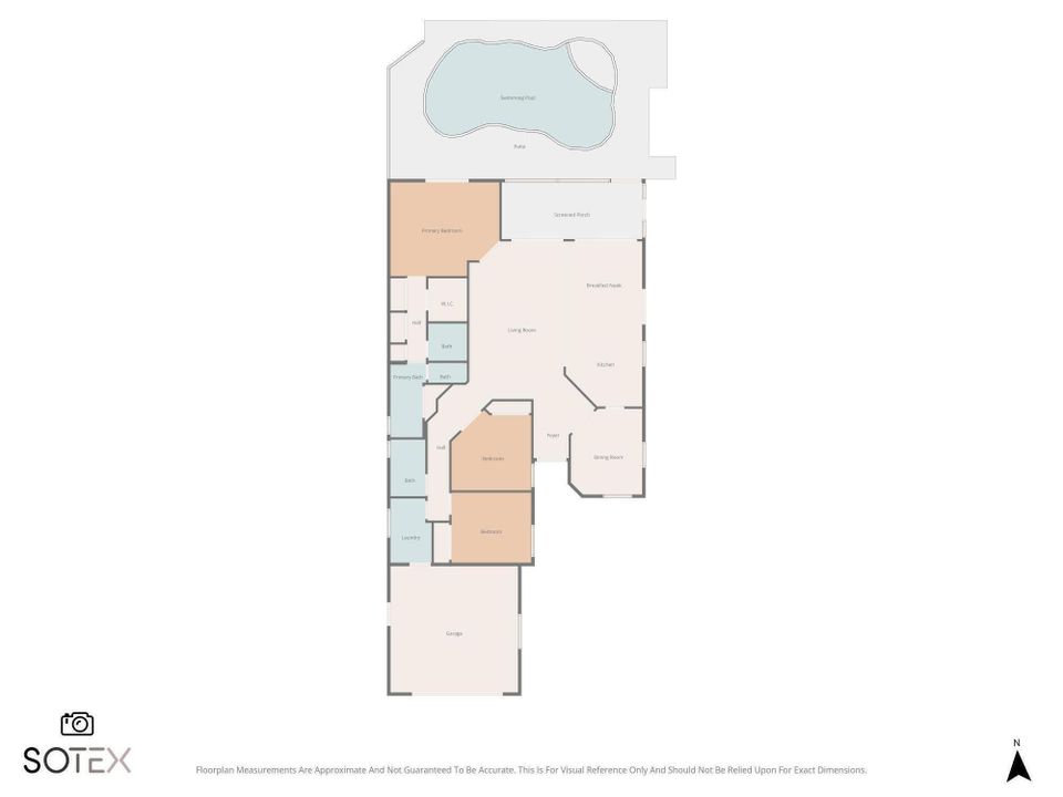 Activo con contrato: $990,000 (3 camas, 2 baños, 2028 Pies cuadrados)