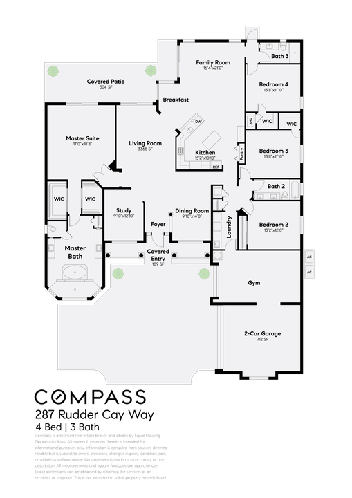 For Sale: $1,625,000 (4 beds, 3 baths, 3368 Square Feet)