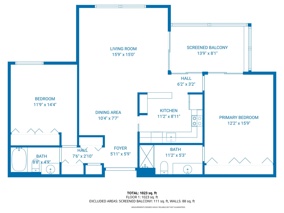 En Venta: $230,000 (2 camas, 2 baños, 1044 Pies cuadrados)
