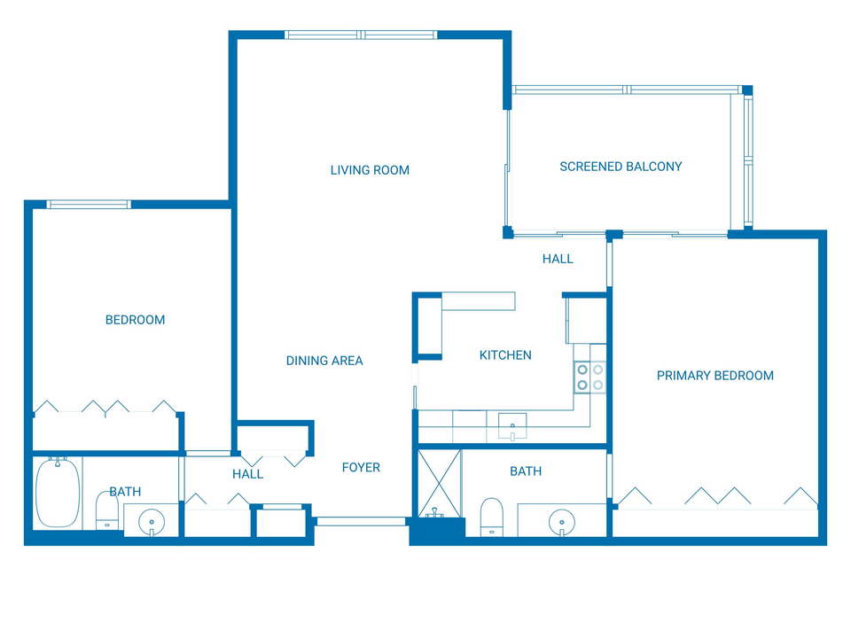 En Venta: $230,000 (2 camas, 2 baños, 1044 Pies cuadrados)