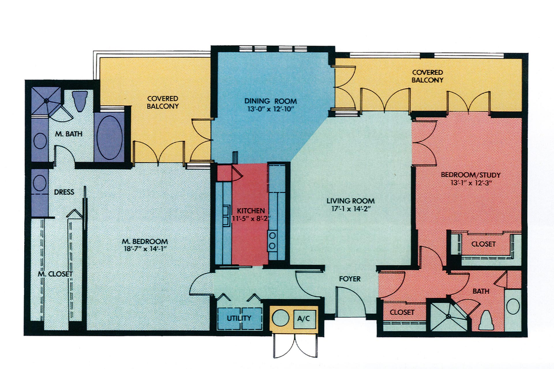 For Sale: $1,225,000 (2 beds, 2 baths, 1524 Square Feet)
