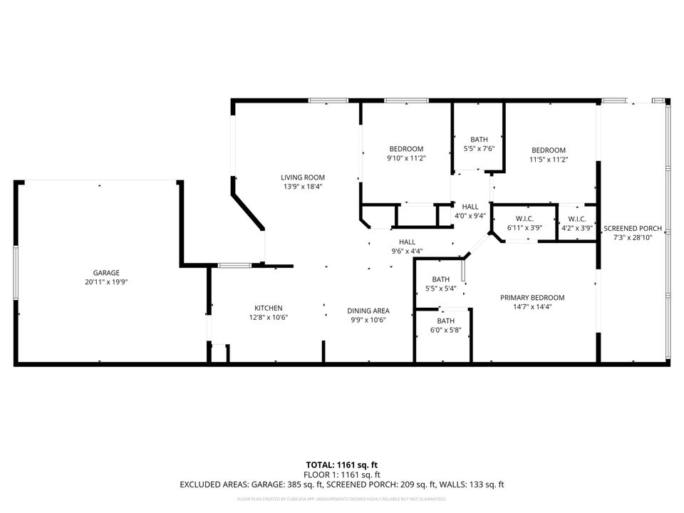 For Sale: $370,000 (2 beds, 2 baths, 1261 Square Feet)