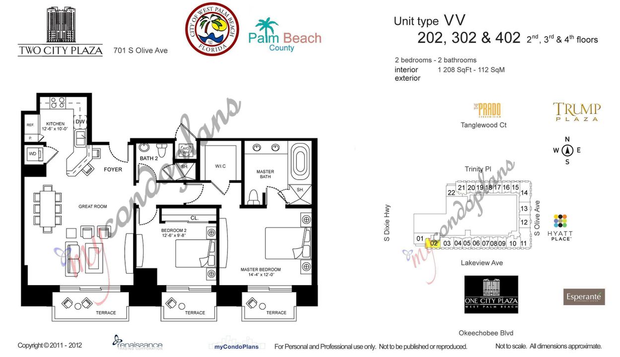 Active With Contract: $4,500 (2 beds, 2 baths, 1208 Square Feet)