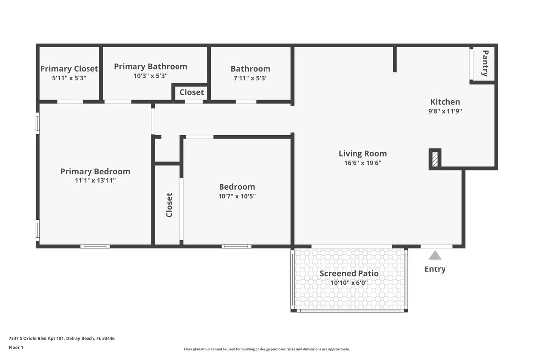 For Sale: $179,000 (2 beds, 2 baths, 852 Square Feet)