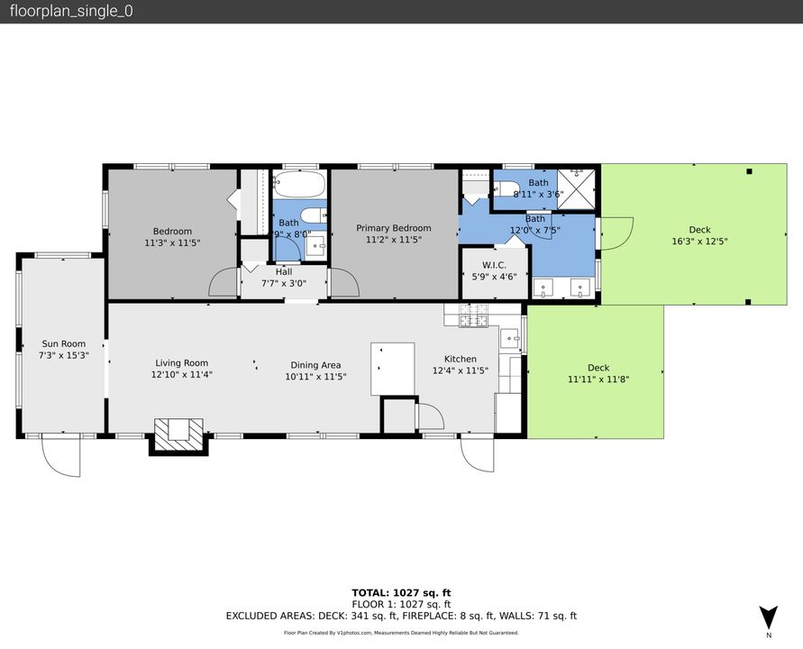 Active With Contract: $549,900 (2 beds, 2 baths, 1100 Square Feet)