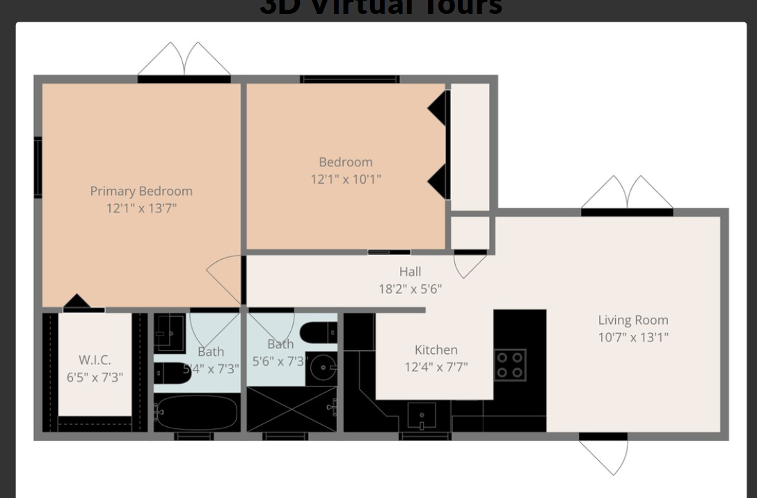 For Sale: $960,000 (2 beds, 2 baths, 900 Square Feet)