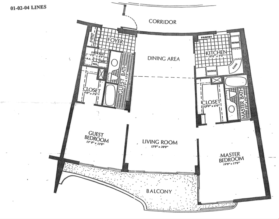 For Rent: $10,000 (2 beds, 2 baths, 1247 Square Feet)