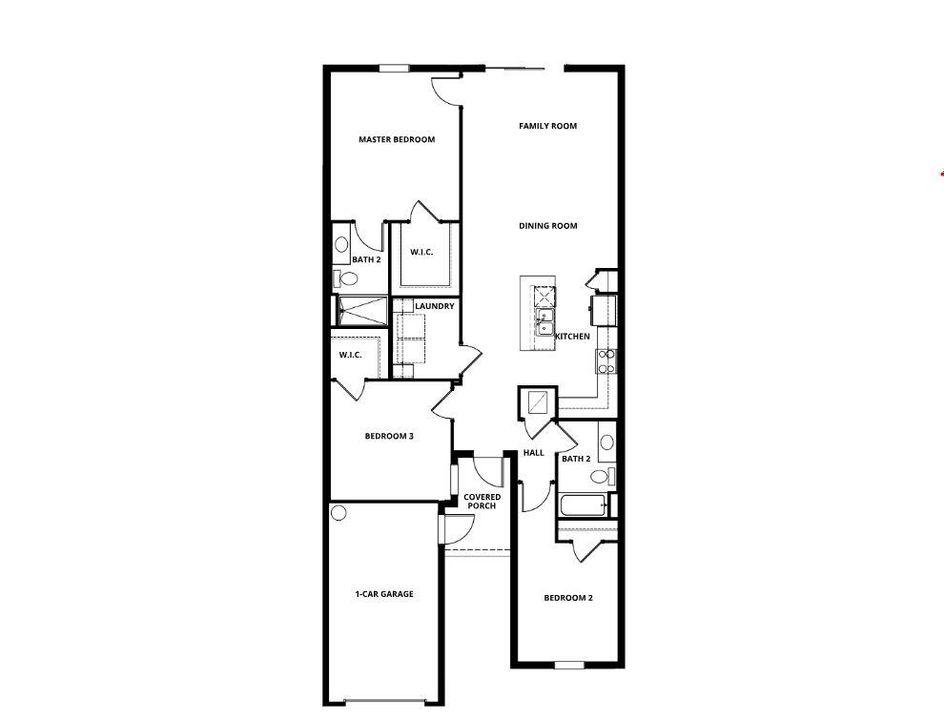 For Rent: $2,000 (3 beds, 2 baths, 1496 Square Feet)