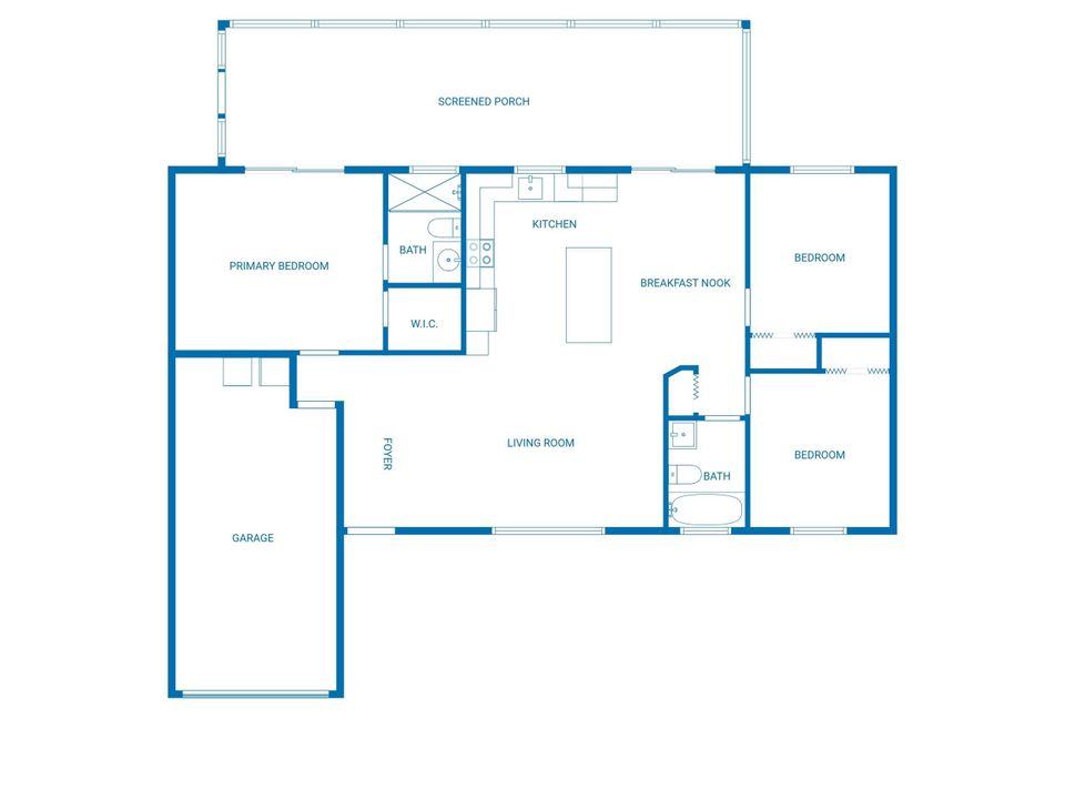 Active With Contract: $345,000 (3 beds, 2 baths, 1196 Square Feet)