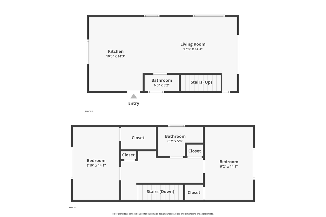 For Sale: $585,000 (2 beds, 1 baths, 960 Square Feet)
