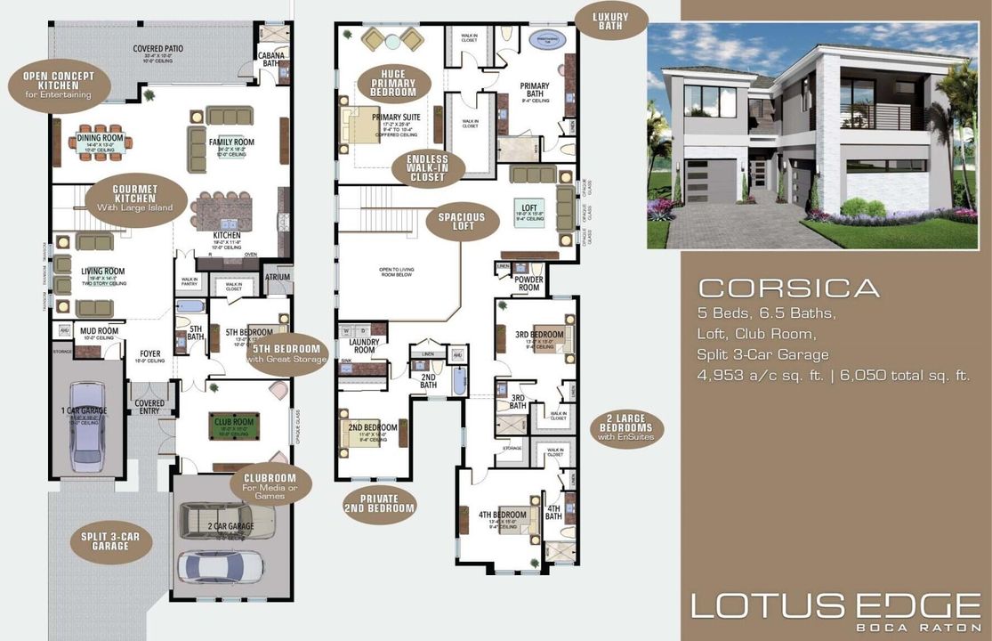 For Rent: $19,000 (5 beds, 6 baths, 4953 Square Feet)