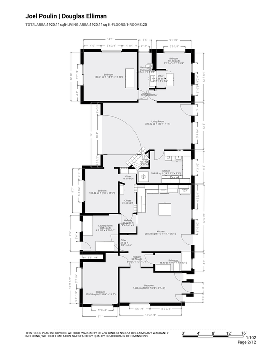 На продажу: $599,000 (5 спален, 2 ванн, 2022 Квадратных фут)