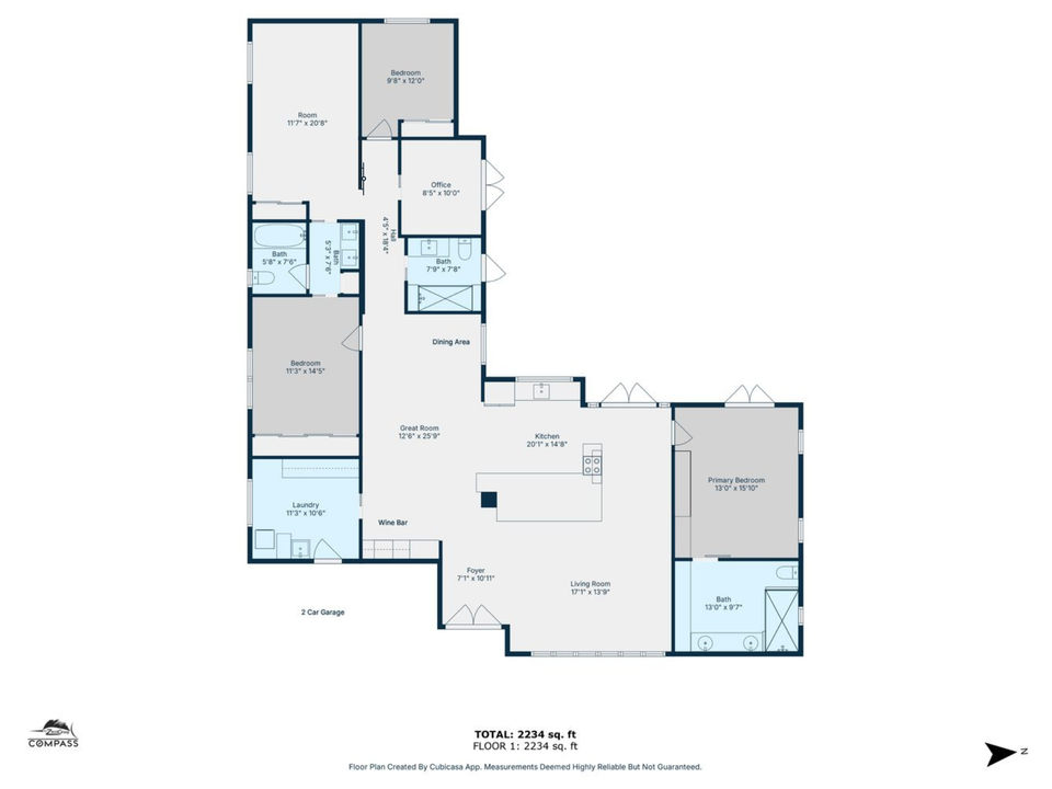 待售: $2,850,000 (4 贝兹, 3 浴室, 2234 平方英尺)