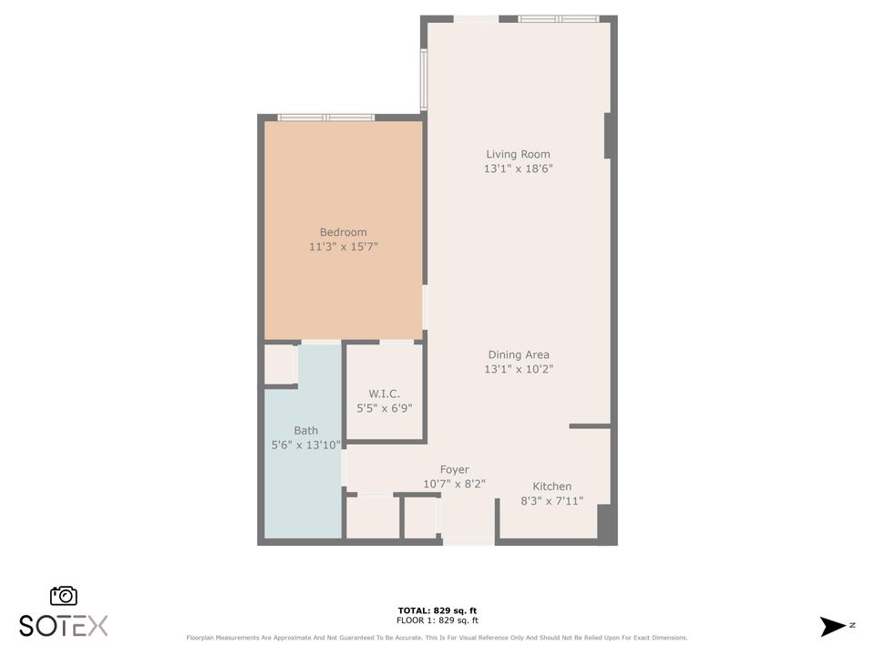 For Sale: $499,000 (1 beds, 1 baths, 851 Square Feet)