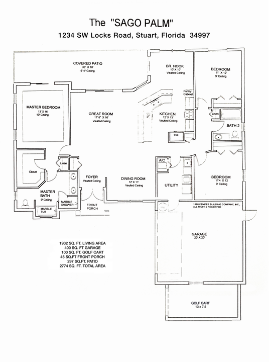 На продажу: $624,900 (3 спален, 2 ванн, 1932 Квадратных фут)