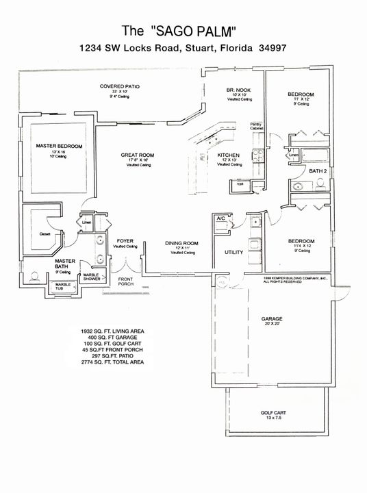 На продажу: $624,900 (3 спален, 2 ванн, 1932 Квадратных фут)