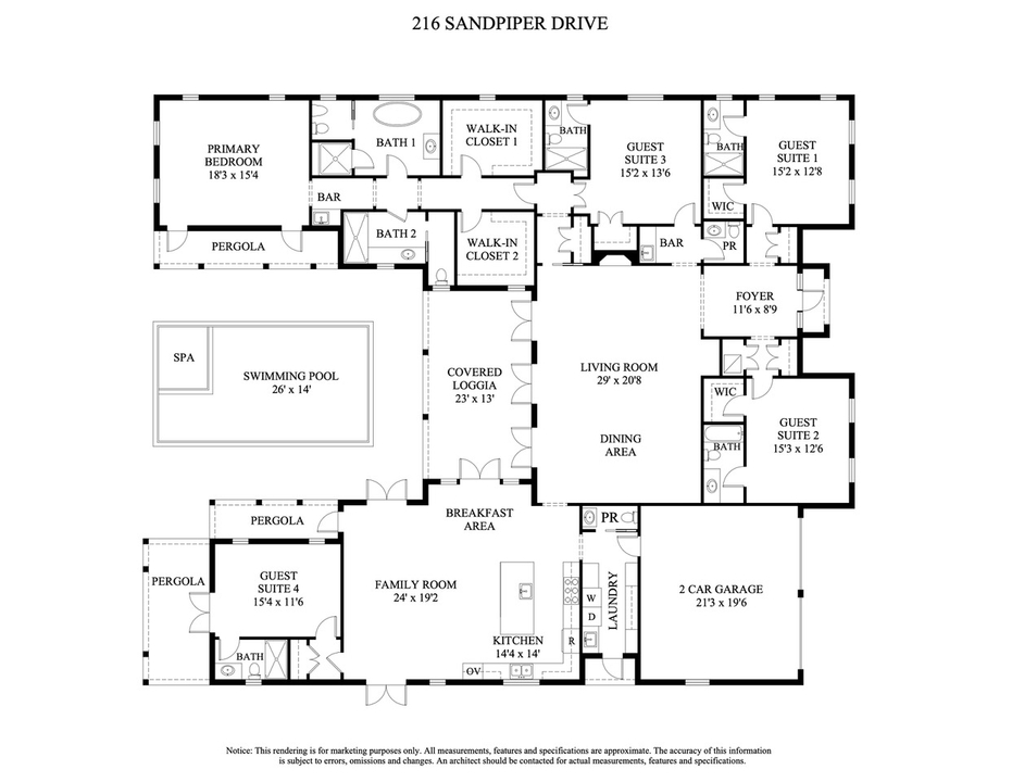 For Sale: $12,950,000 (5 beds, 6 baths, 4380 Square Feet)