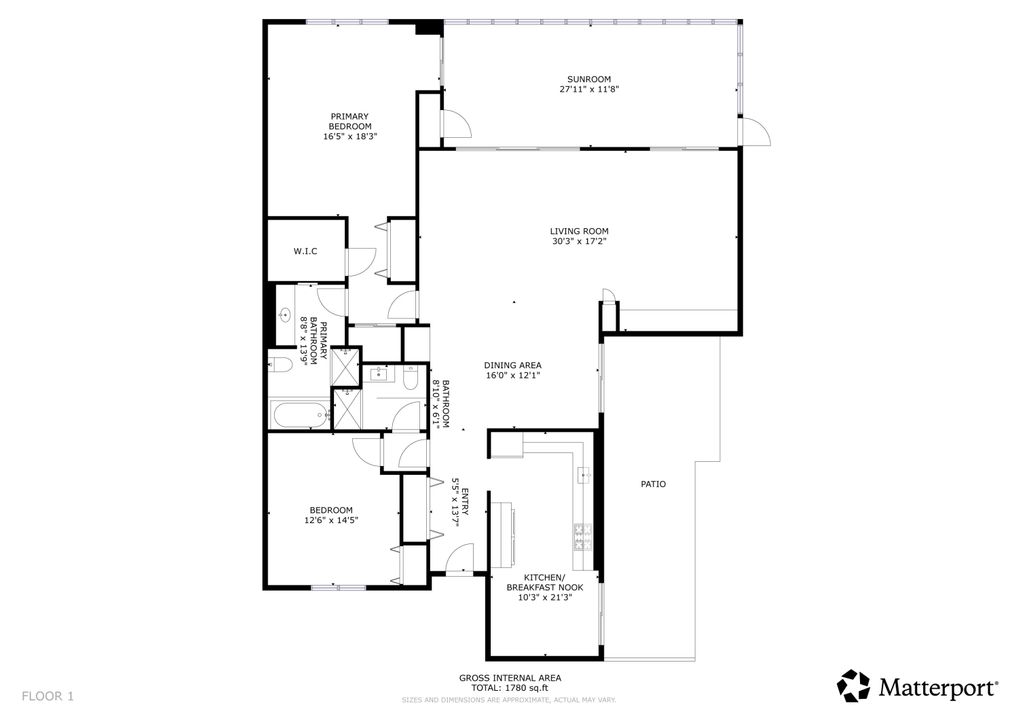 For Sale: $325,000 (3 beds, 2 baths, 1809 Square Feet)