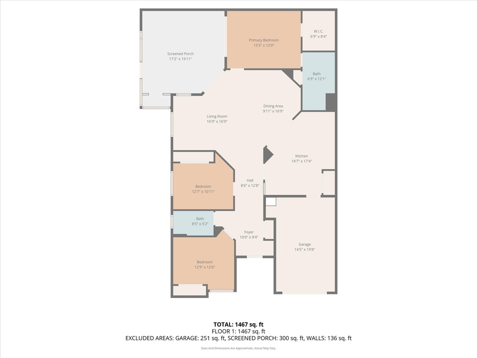 For Sale: $495,000 (3 beds, 2 baths, 1566 Square Feet)