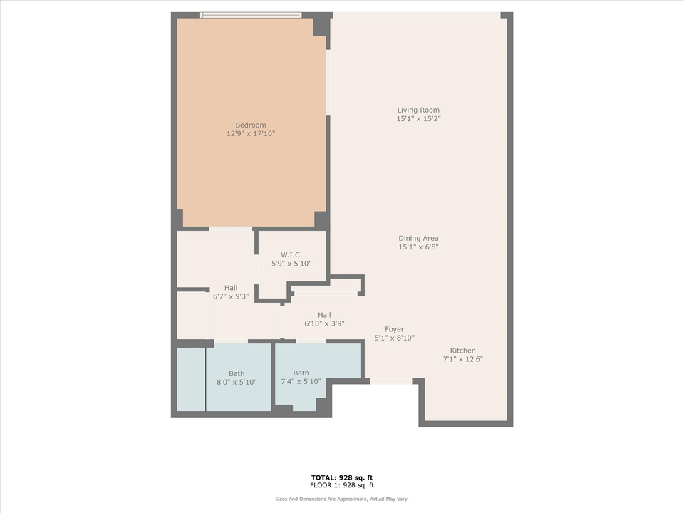 For Sale: $1,174,000 (1 beds, 2 baths, 1066 Square Feet)