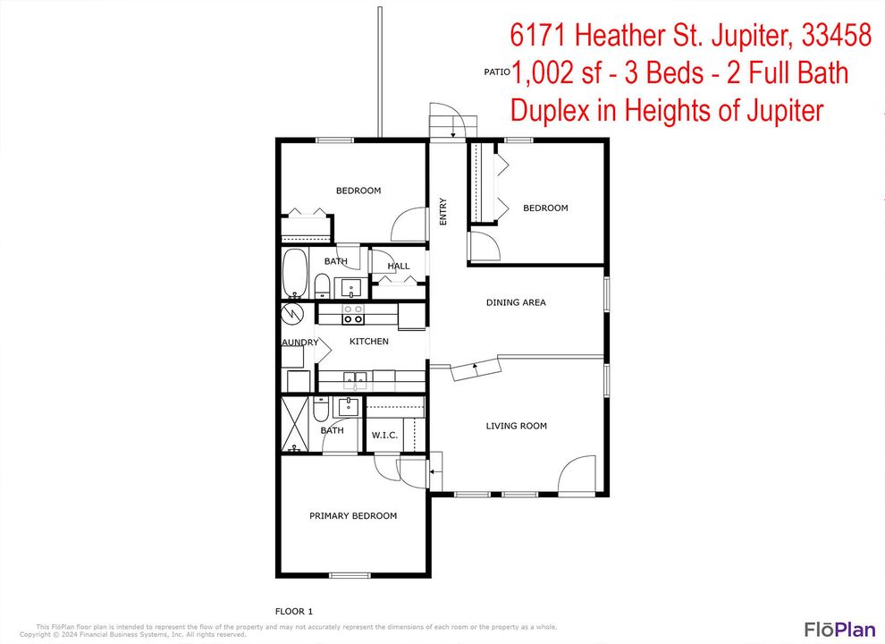 В аренду: $2,575 (3 спален, 2 ванн, 1002 Квадратных фут)