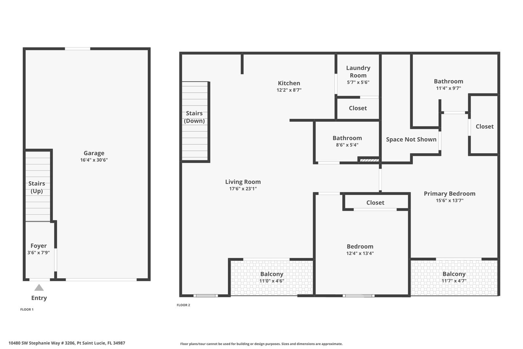 For Sale: $280,000 (2 beds, 2 baths, 1209 Square Feet)