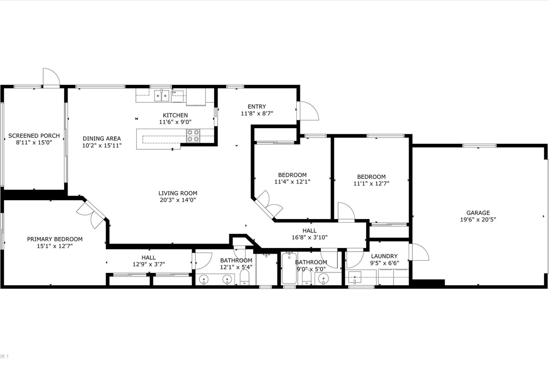 For Sale: $495,000 (3 beds, 2 baths, 1544 Square Feet)