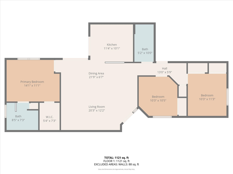For Sale: $495,000 (3 beds, 2 baths, 1251 Square Feet)