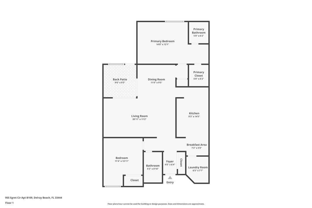 En Venta: $310,000 (2 camas, 2 baños, 1154 Pies cuadrados)