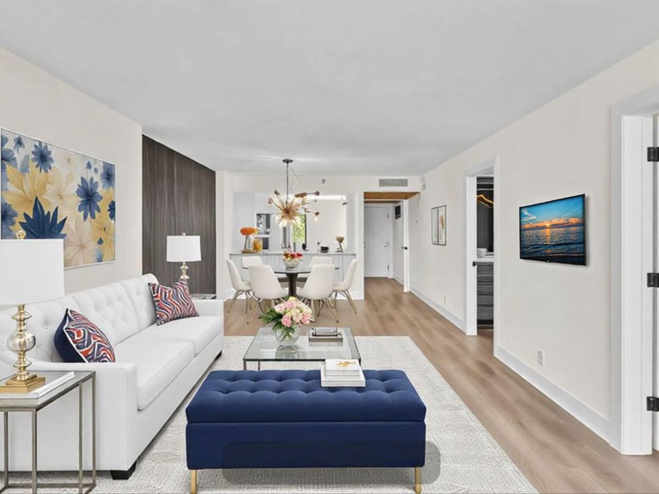 В аренду: $5,500 (2 спален, 2 ванн, 1095 Квадратных фут)