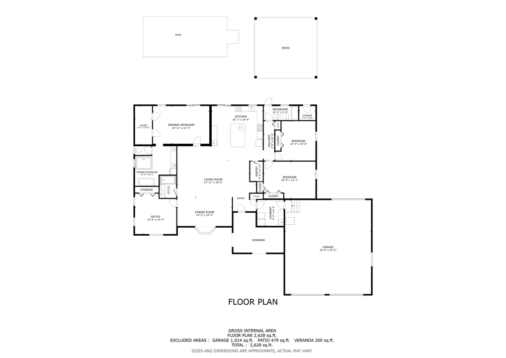 En Venta: $2,350,000 (4 camas, 3 baños, 2774 Pies cuadrados)