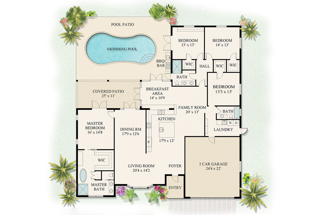 For Sale: $4,700,000 (4 beds, 3 baths, 2736 Square Feet)