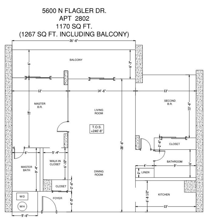 For Sale: $275,000 (2 beds, 2 baths, 1170 Square Feet)